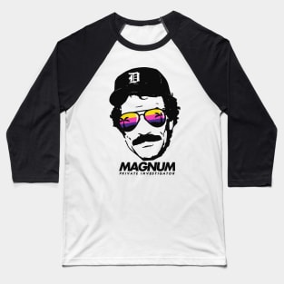 Tom Selleck / Magnum Private Investigator Baseball T-Shirt